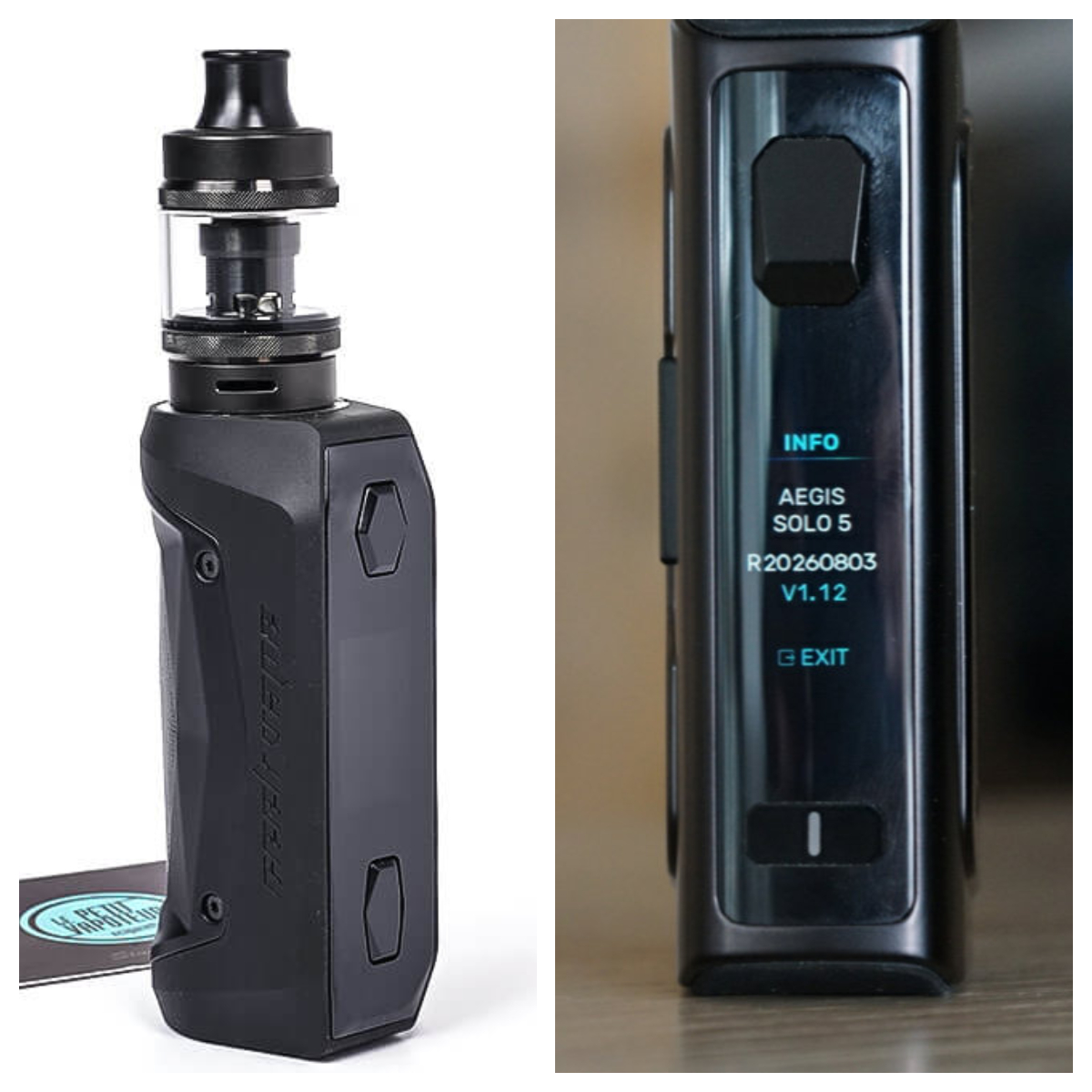 kit  aegis solo 5 geekvape blog le petit vapoteur